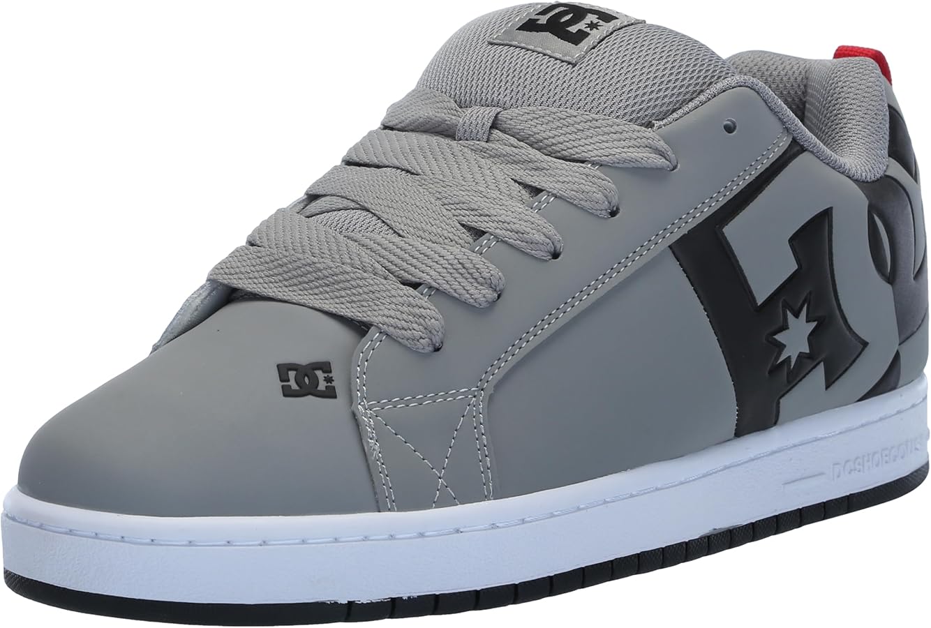 Amazon | DC メンズ Court Graffik Sq カジュアルスケートシューズ